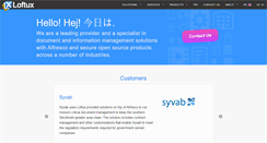 Desktop Screenshot of loftux.com